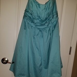 Teal dress